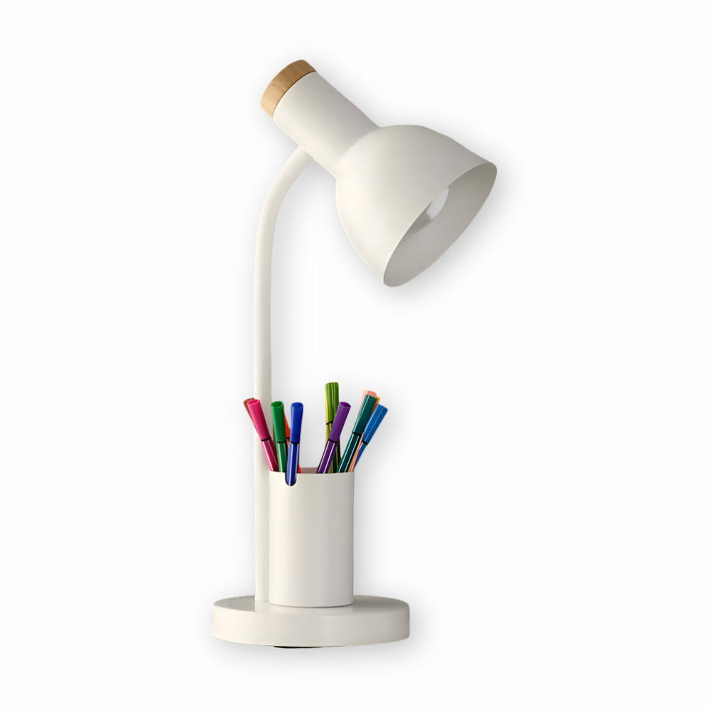 Modern LED Table Lamp with Pen Holder