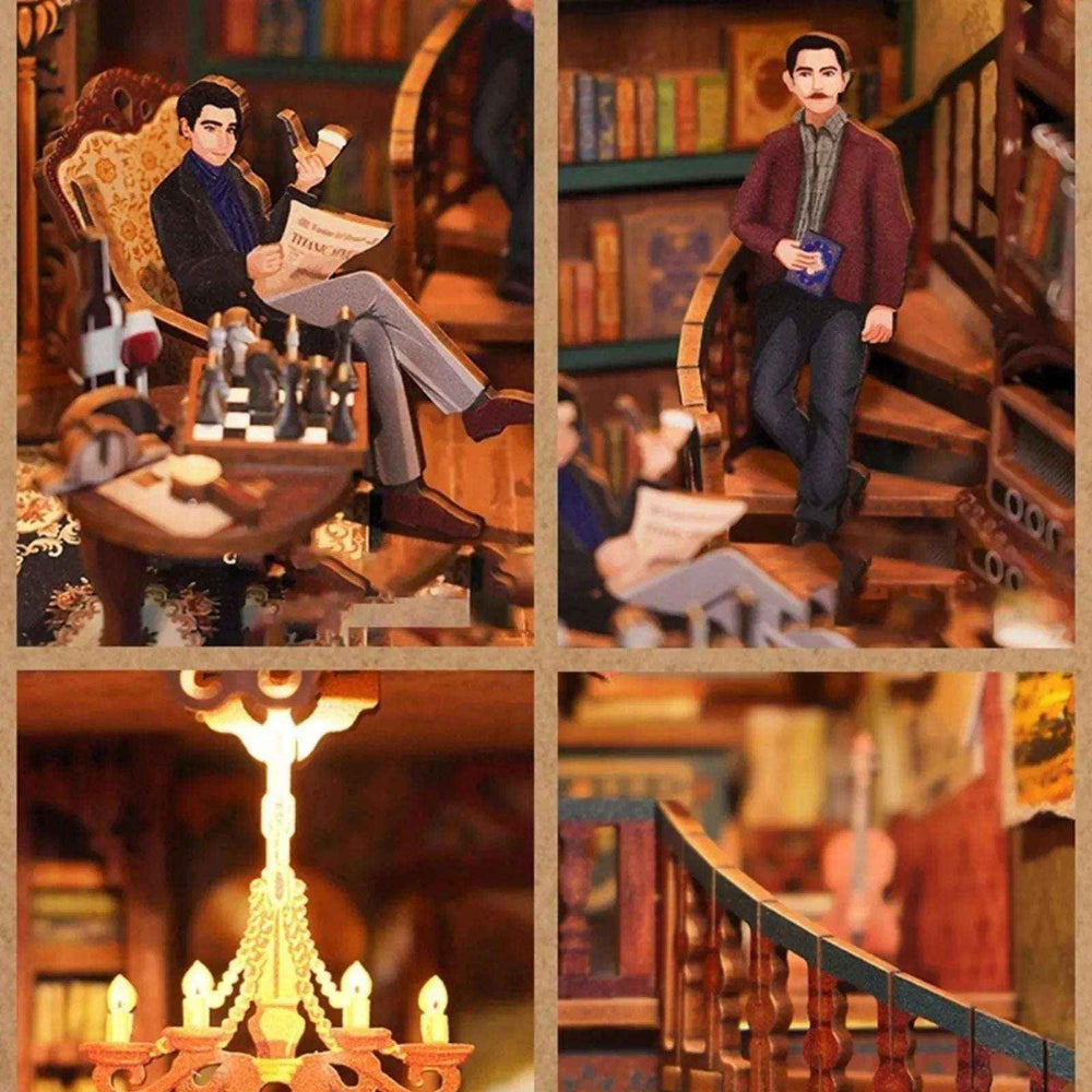 Detective Sherlock Holmes DIY Book Nook Kit