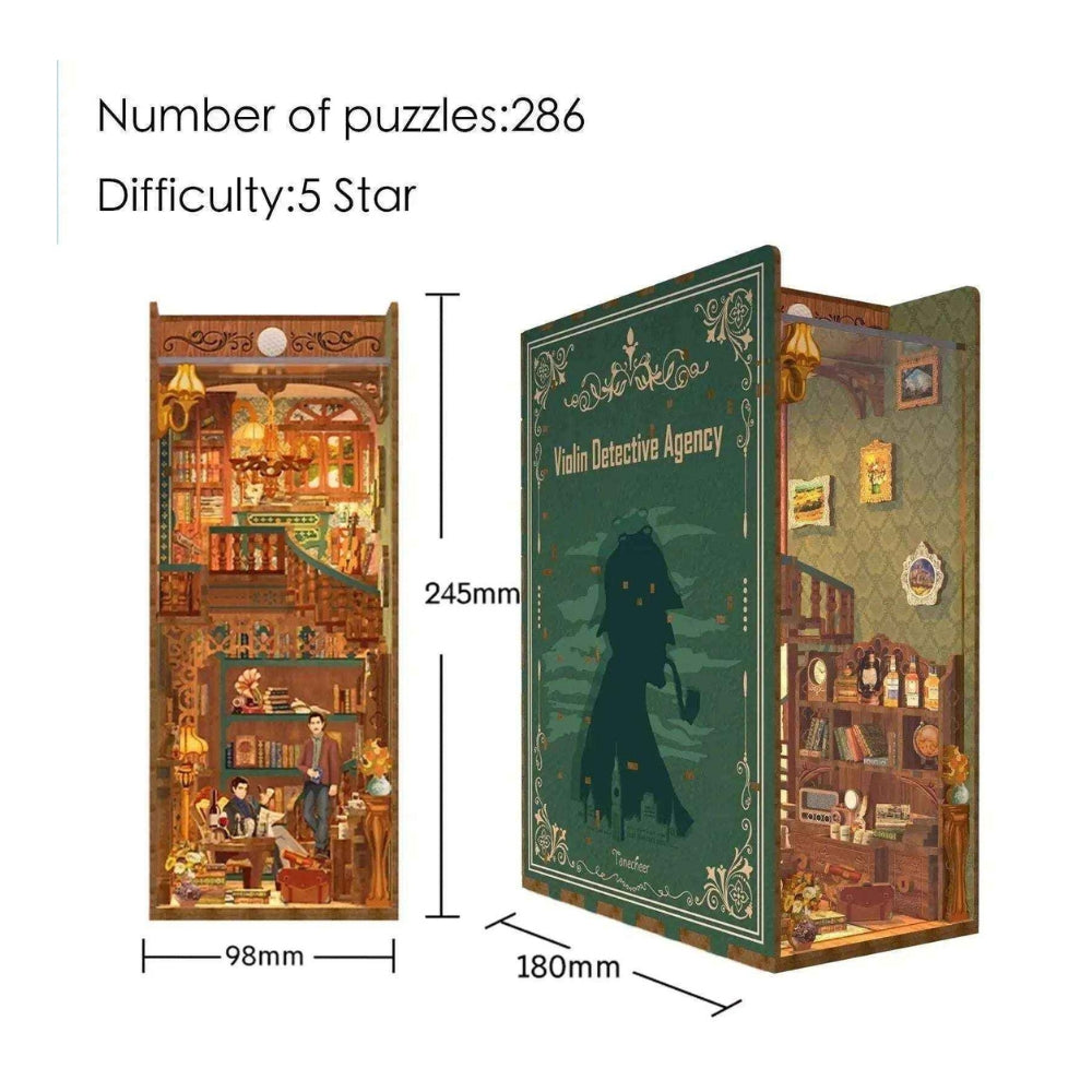Detective Sherlock Holmes DIY Book Nook Kit