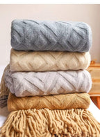 Diamond-shaped blanket