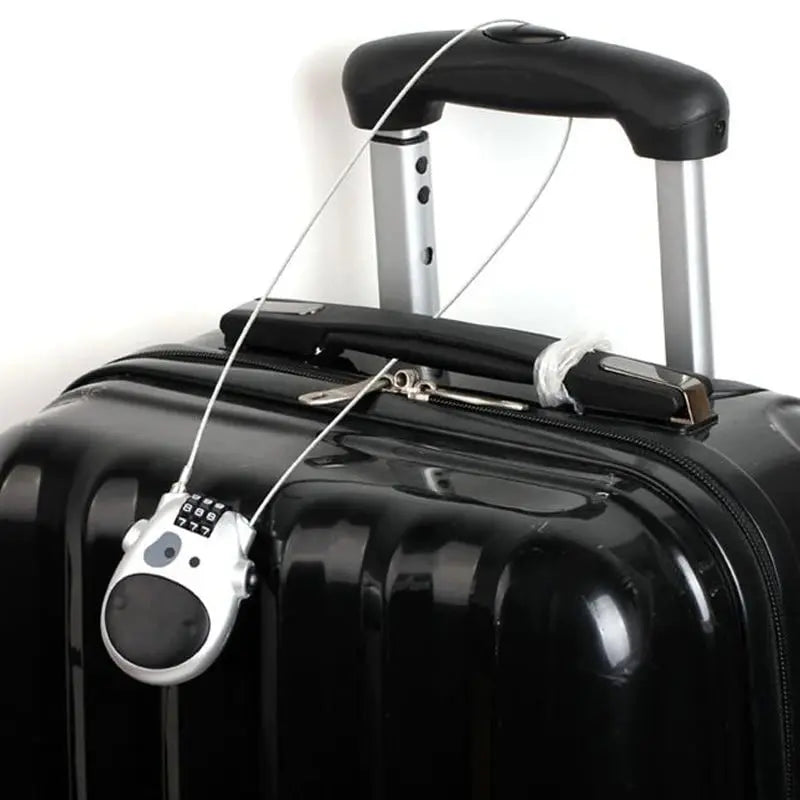 Theft-proof telescopic wire lock for bicycle – pRedection for suitcase, helmet & bicycle