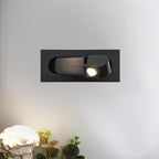LED Bedside Lamp LUMEVIA | 3 Light Colors | Aluminum Alloy | Ø19 cm x H8 cm | With Push Button