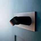 LED Bedside Lamp LUMEVIA | 3 Light Colors | Aluminum Alloy | Ø19 cm x H8 cm | With Push Button