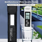 Digital 3-in-1 Water Quality Tester