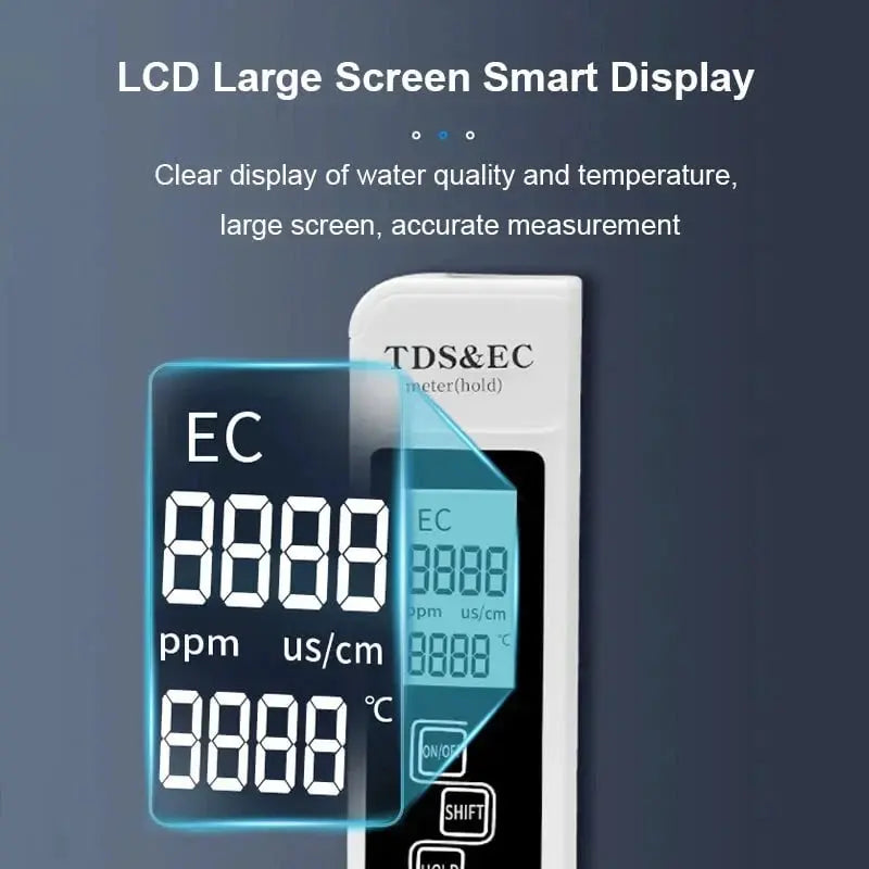 Digital 3-in-1 Water Quality Tester