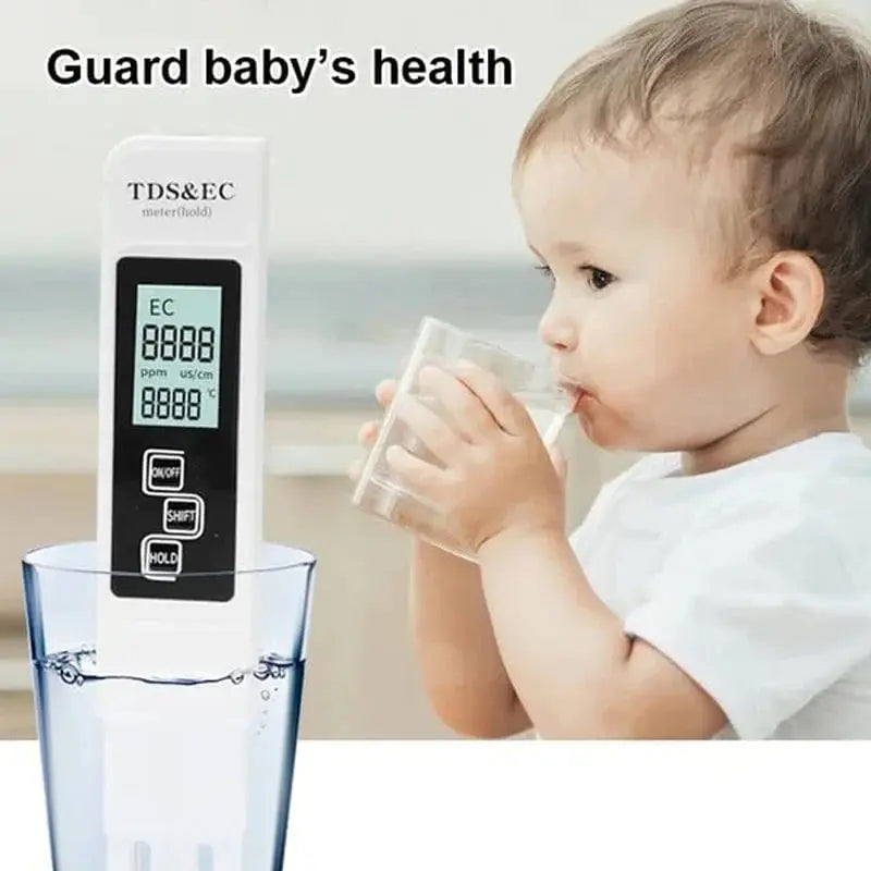 Digital 3-in-1 Water Quality Tester