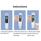 Digital 3-in-1 Water Quality Tester