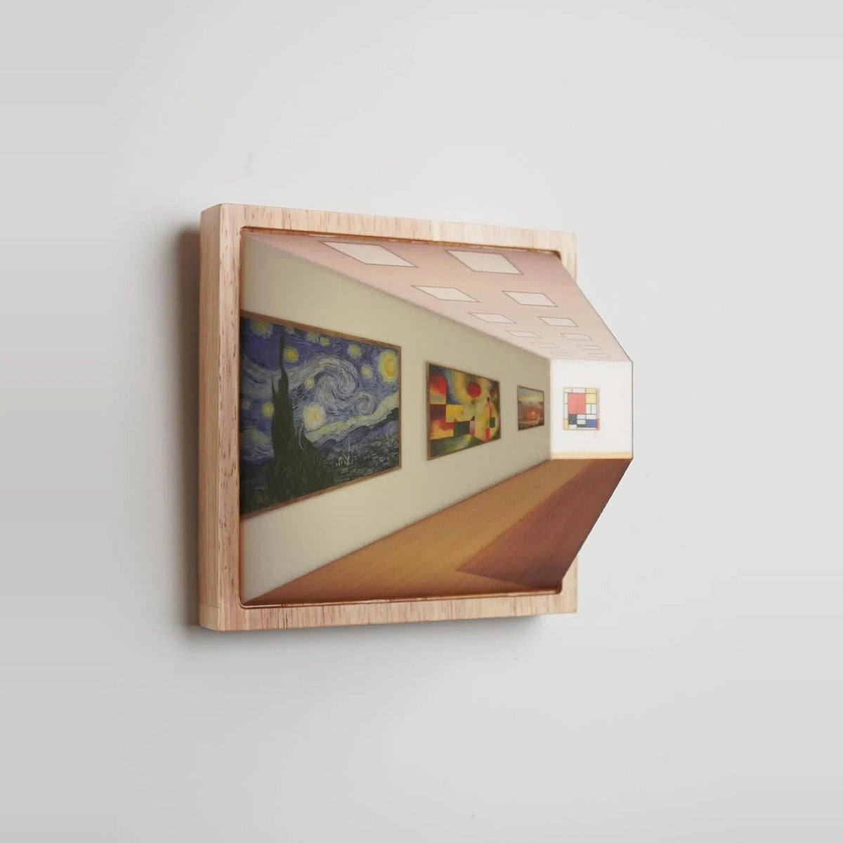 DimenLamp - 3D LED Lamp - Modern Wall Decoration - Unique Gift Idea