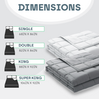 All Seasons Cloud-Soft Duvet | Gentle on Skin, Cozy & Breathable for Twin, Full, Queen, King Sizes