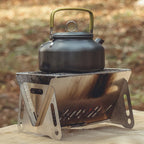 Stainless steel foldable grill