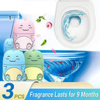 Dino Toilet Cleaner & Fragrance Stone – Cleans automatically with every flush