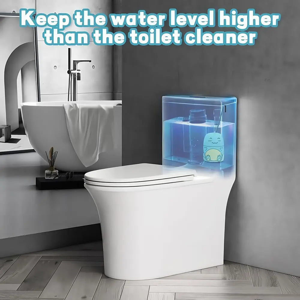Dino Toilet Cleaner & Fragrance Stone – Cleans automatically with every flush