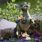 Dinosaur Garden Figurine – Funny & Unique Gnome Eater