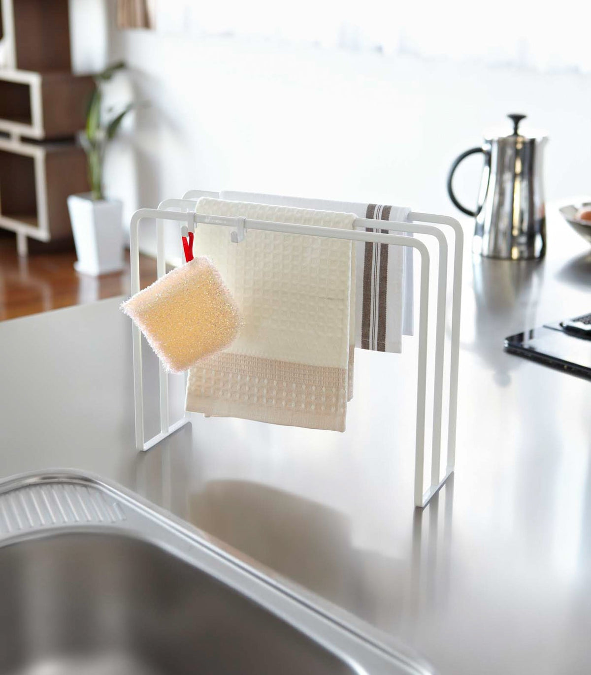 Dish Towel Holder - Steel