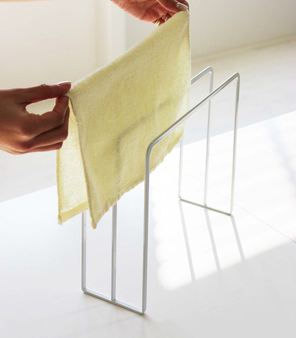 Dish Towel Holder - Steel