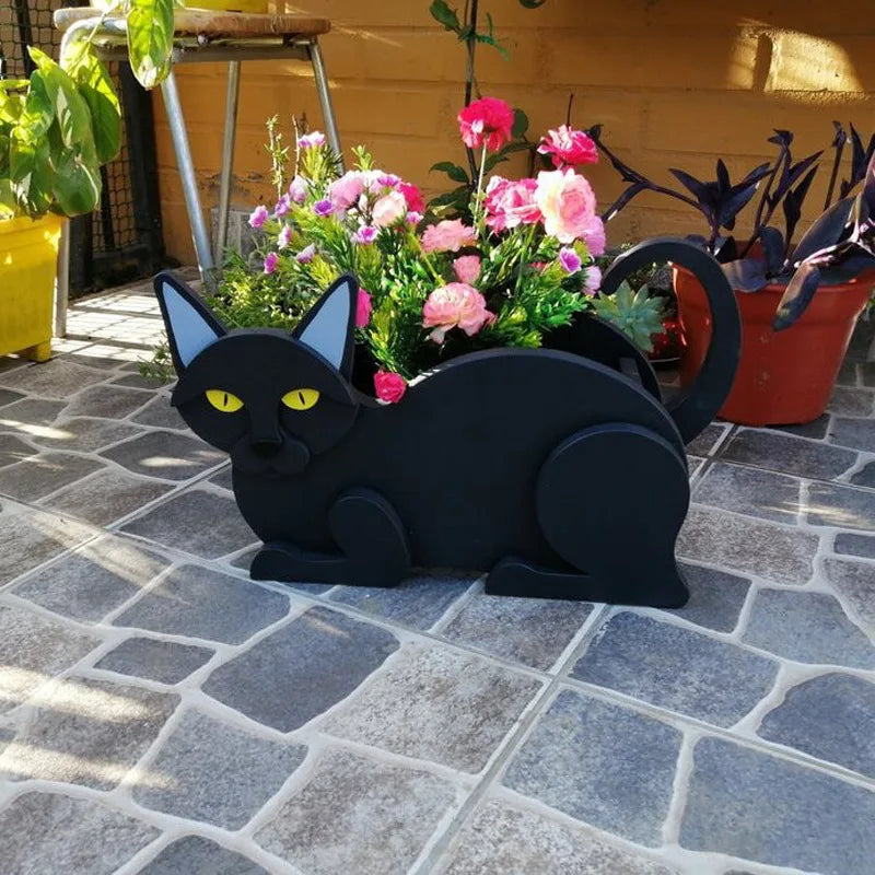Cat-shaped DIY Garden Pot - KittyKraft