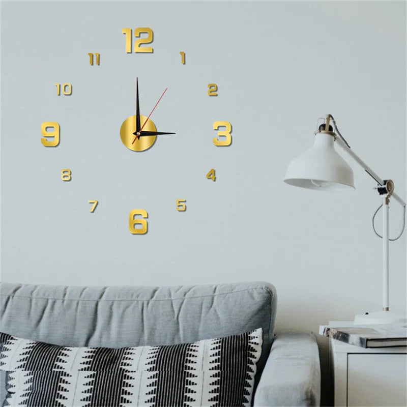 Frameless Wall Clock