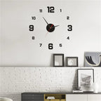 Boundless Frameless Wall Clock | Modern Design