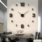 Boundless Frameless Wall Clock | Modern Design