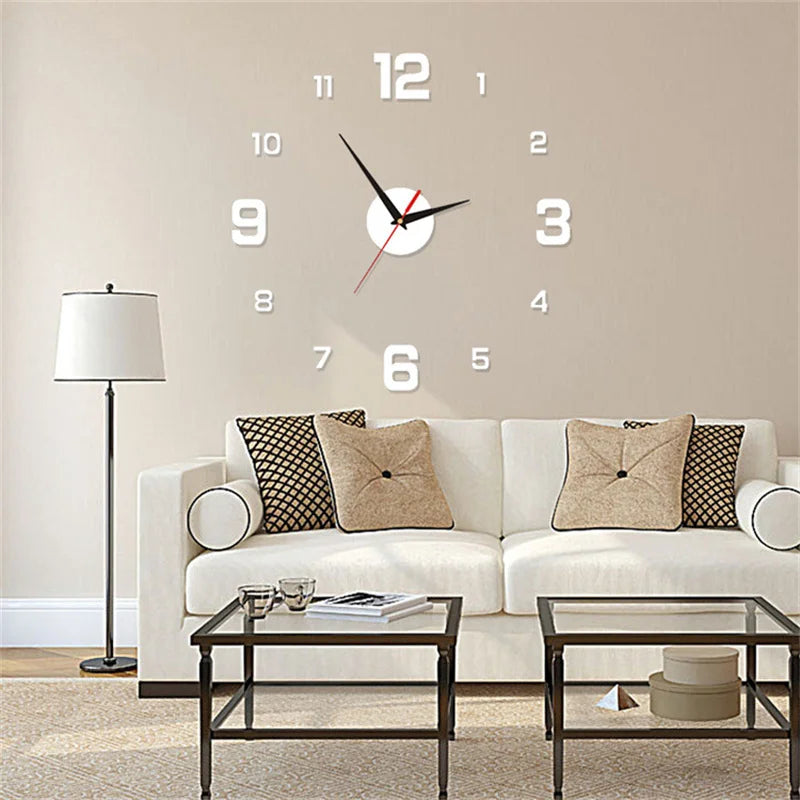 Frameless Wall Clock