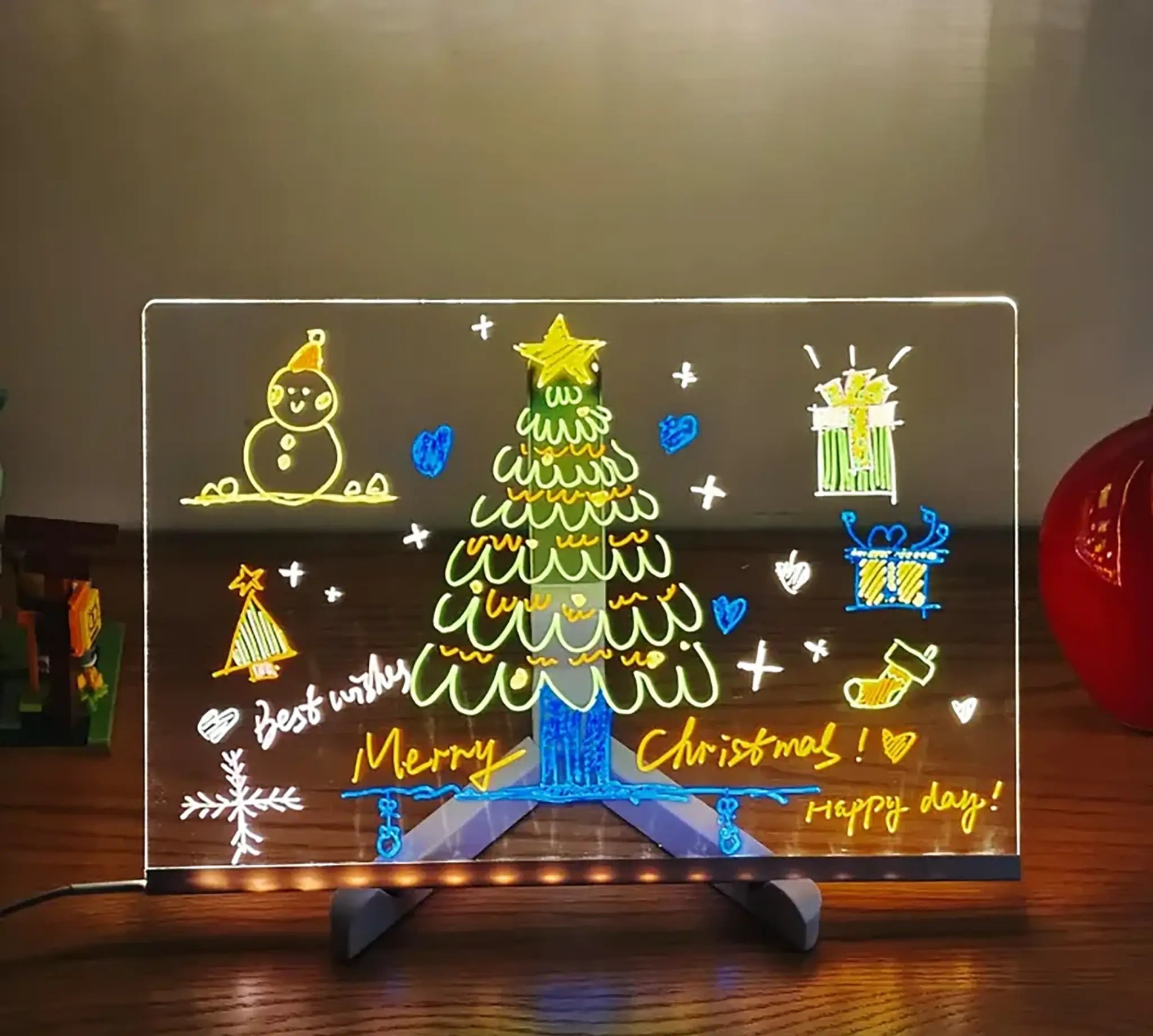 DoodleGlow LED Drawing Board – Illuminated Artworks for Children