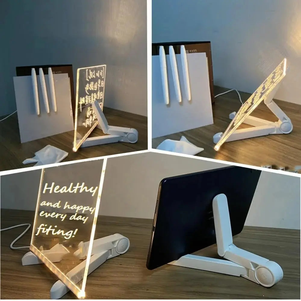 DoodleGlow LED Drawing Board – Illuminated Artworks for Children