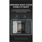 Intelligent motion detection with night vision