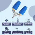 Double Turbo Nozzle – Maximum Cleaning Performance for High-Pressure Cleaners