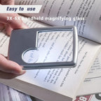 Double Lens Magnifier with LED Lighting – Compact and Pocket-Friendly