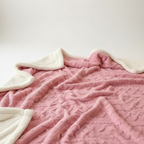 WarmHome Winter Blanket – Luxury Lambswool Fleece Blanket with Double-Sided Design