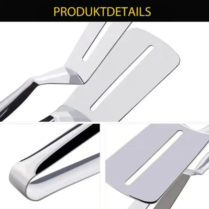 Double-sided shovel clip – Practical tool made of stainless steel