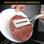 Double-sided shovel clip – Practical tool made of stainless steel