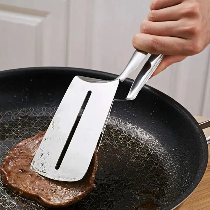 Double-sided shovel clip – Practical tool made of stainless steel