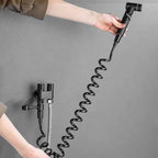 Double control valve with high-pressure handheld shower set