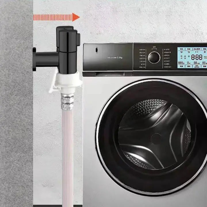 Double control valve with high-pressure handheld shower set