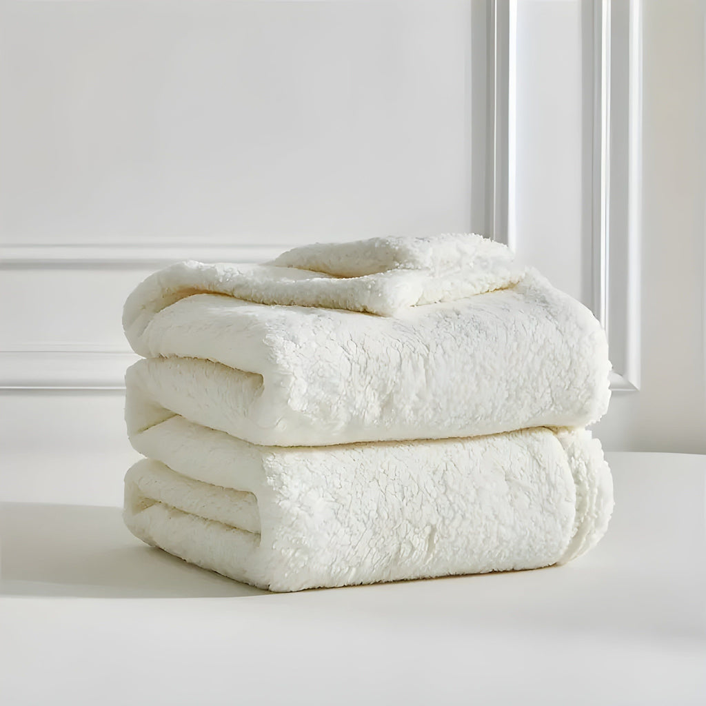 DoubleCozy | Double-sided Sherpa fleece blanket