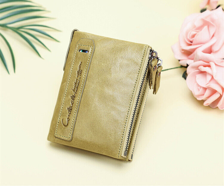Stylish Double Zipper Wallet