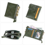 Stylish Double Zipper Wallet