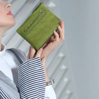 Stylish Double Zipper Wallet