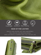 Stylish Double Zipper Wallet