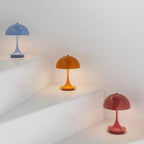 EclatéAura Table lamp | Elegant battery LED bedside lamp