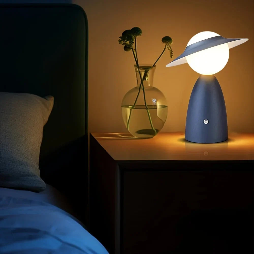 AuraLite - Wireless Rechargeable Touch Lamp