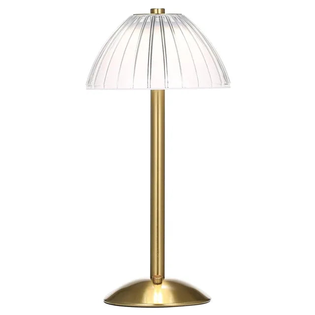 Cordless LED Table Lamp with Dimming and Flicker-Free Light