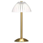 Cordless LED Table Lamp with Dimming and Flicker-Free Light