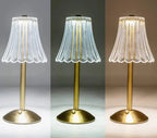 Cordless LED Table Lamp with Dimming and Flicker-Free Light