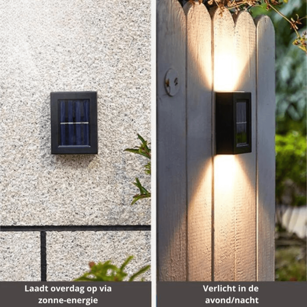 Wireless LED solar lights with twilight sensor & weatherproof design