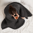 Dreamblanket Sleep Blanket – Quilted Organic Cotton Blanket for Relaxation and Stress Relief