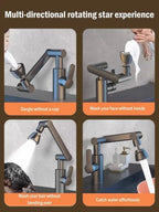 Redatable 1080° Faucet – Robot Arm Design & 2 Spray Types