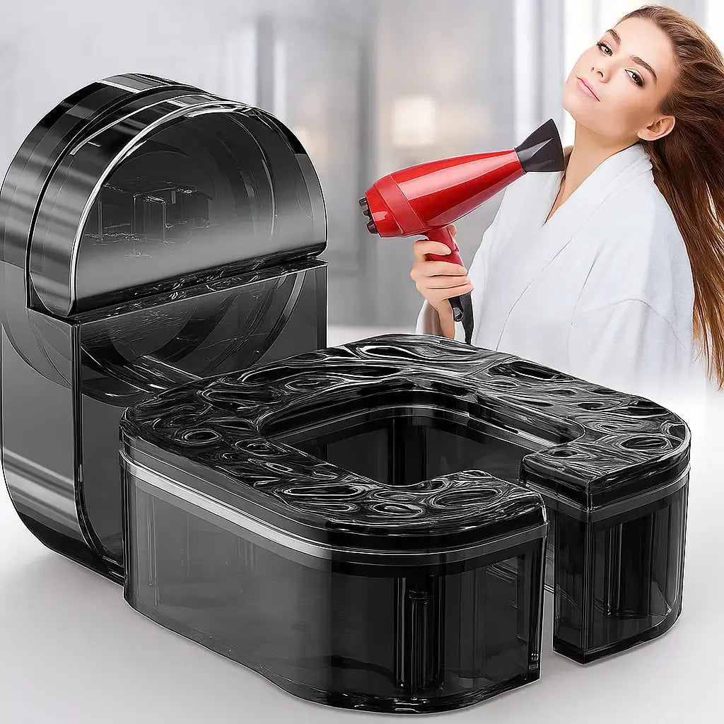 Redating Hair Dryer Holder – Makes Hair Drying an Elegant Experience