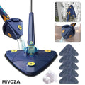 Triangular Mop with 360° Redation and Easy Wringing